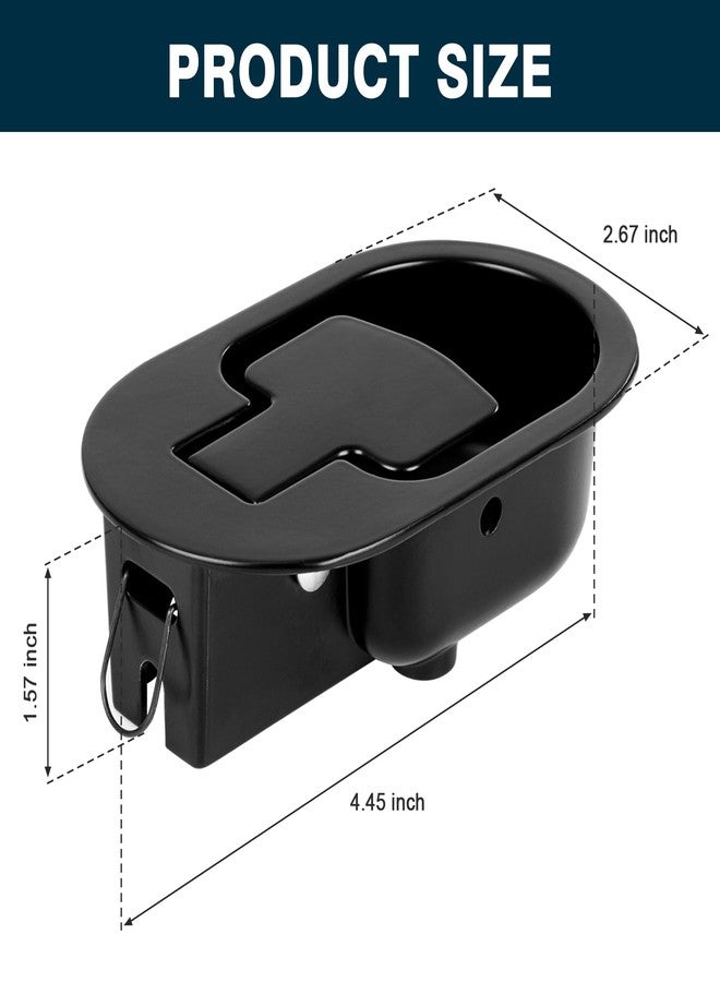Nonley Recliner Couch Release Handle Recliner Replacement Parts, Heavy-Duty Metal Pull Handle Fits Most Major Recliners Couch Sofa Chair - Image 2